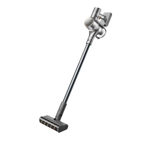 Cordless vacuum cleaner with extension wand and floor brush head