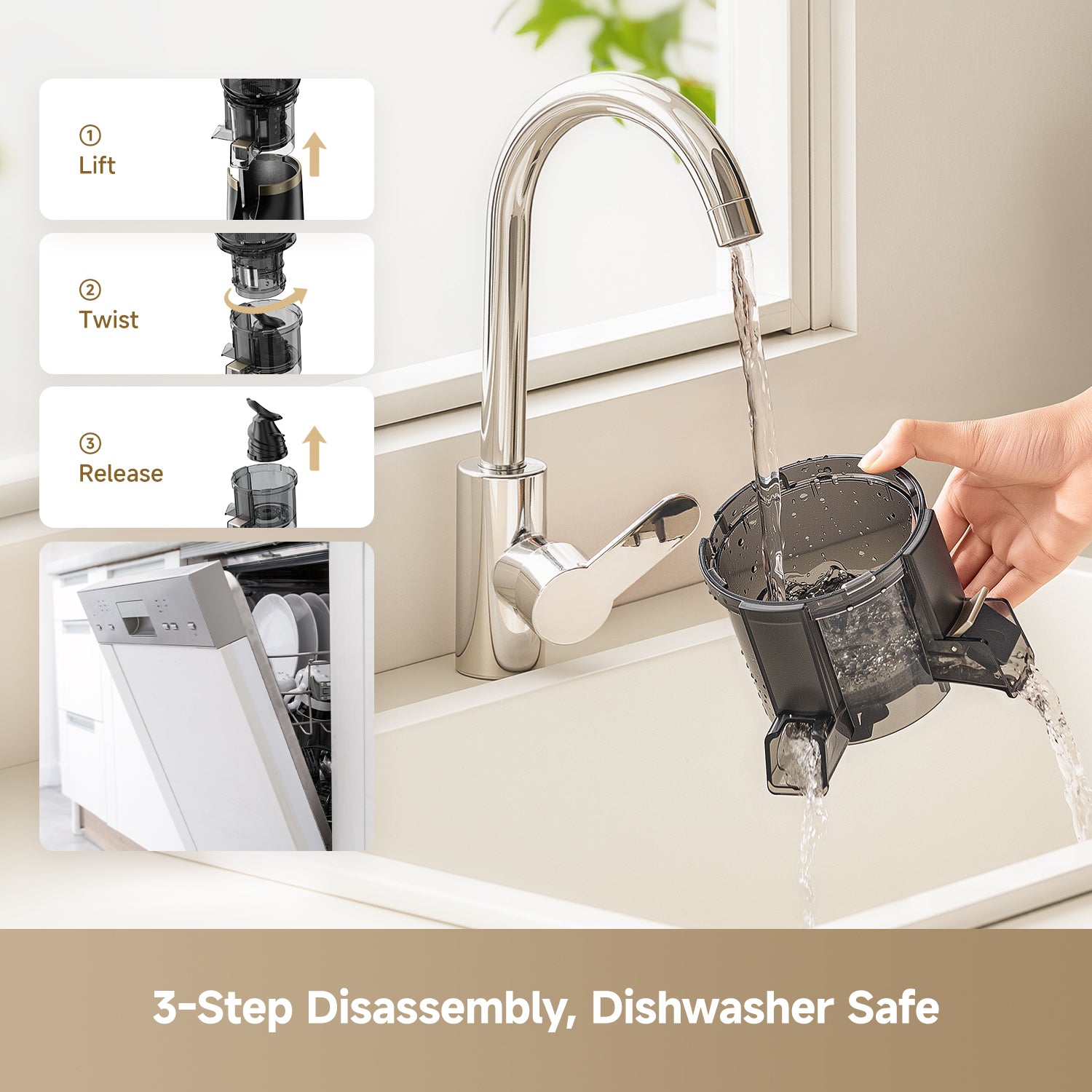 Dreame SJ30 FlowNutri Tilt Slow Juicer