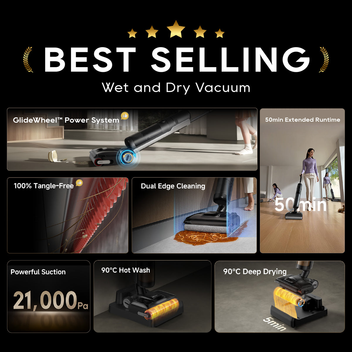 Dreame H13 FlexReach Wet Dry Vacuum