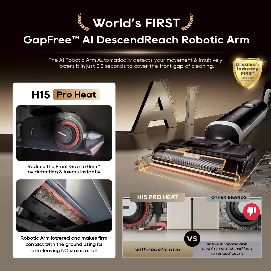 Dreame H15 Pro Heat Wet Dry Vacuum Dreame MY