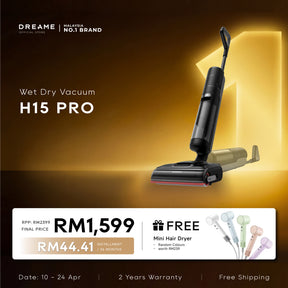 Dreame H15 Pro Wet Dry Vacuum