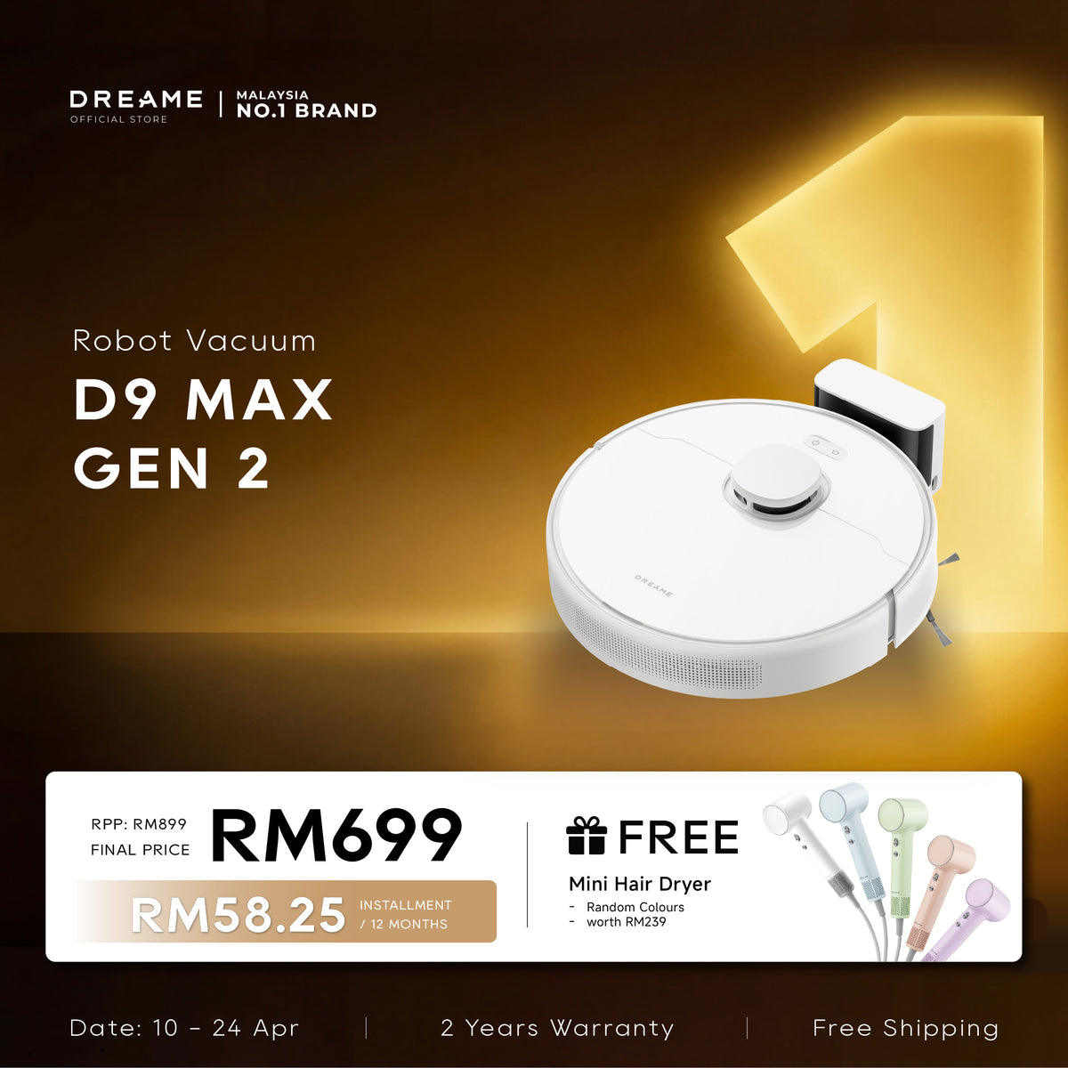 Dreame D9 Max Gen 2