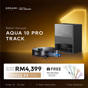 Dreame Aqua 10 Pro Track Robot Vacuum